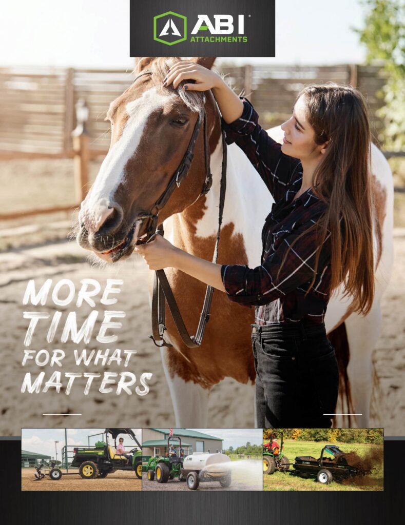 ABI Attachments 2023 Equestrian Catalog Cover